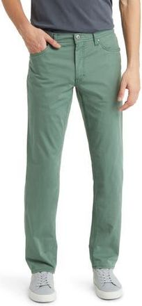 Brax Cooper Fancy Stretch Cotton Twill Pants in Green at Nordstrom Rack, Size 34 X 34