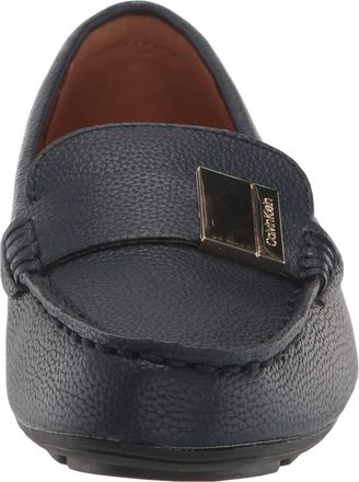 Calvin Klein Womens Lisa Loafer Flat, Navy Blue 409, 6 UK(8.5 US)