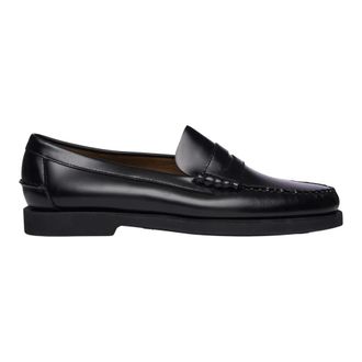 Sebago Loafers, male, Black, Size: 10 1/2 US Dan Po LT Moccasin