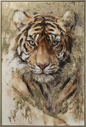 Schubiger M&ouml;bel Bild mit Rahmen Young Tiger