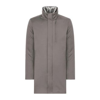 Duno Jassen Beige - Heren - Dons jassen - Beige - 2XL - Wol - Jassen
