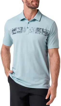 Travis Mathew Performance Jersey Polo in Forget Me Not at Nordstrom, Size Xx-Large