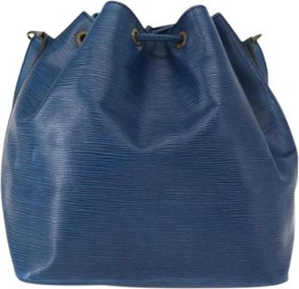 Louis Vuitton Pre-owned Bucket Bags, female, Blue, Size: ONE SIZE Pre-owned Vintage Bucket Bag