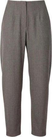 Jacquemus Le Pantalon Citta - Dames - Straight fit broeken - Bruin - XS - Katoen - Broeken