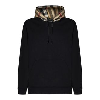 Burberry Heren, Sweatshirts & Hoodies, Zwart, Maat: XS