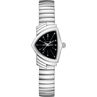 Hamilton Ventura Bracelet Watch, 24mm x 36mm in Black at Nordstrom