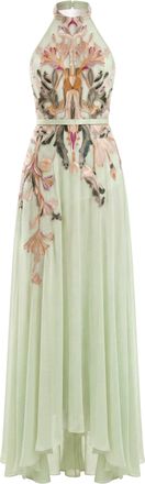 Saiid Kobeisy Embroidered Georgette Dress
