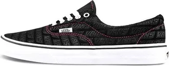 Vans Era Low Tops Casual Skateboarding Shoes Unisex Black Alphabet VN0A4U39X00