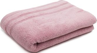 Gözze Badetuch »Monaco« Uni Farben, mit gewellter Bordüre, reine Baumwolle