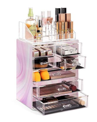 Sorbus Makeup & Jewelry Storage Case With 7 Drawers
