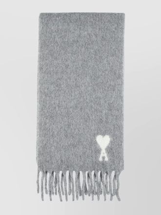 Ami alpaca fringe scarf