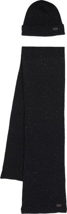 Barbour paint-splatter scarf - men - Acrylic/Polyamide/Wool - One Size - Blue