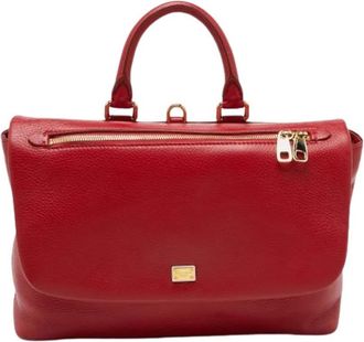 Dolce & Gabbana Pre-owned Handbags, female, Red, Size: ONE SIZE Pre-owned Handbag