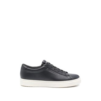 Emporio Armani Low-Top Sneakers met veters - Heren - Sneakers - Blauw - 40 EU - Schoenen