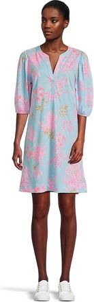 Lilly Pulitzer Colson Dress Womens Dress Royal Coral : XXS, Cotton