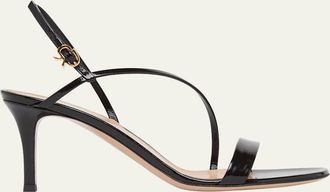 Gianvito Rossi 70mm Patent Leather Sandals