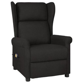 vidaXL Vidaxl - Sill&oacute;n De Masaje De Tela Negro