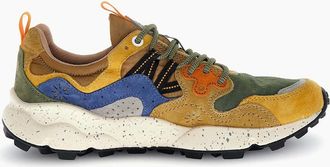 Flower Mountain Mens Flower Mountain Yamano 3 Trainers - Yellow Kaky Beige - Size: 11