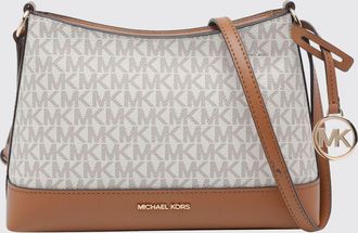 Michael Kors Borsa Michael Kors in cotone spalmato con monogram MK stampato