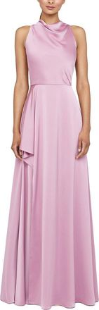 Theia Amara Cowl Drape Gown