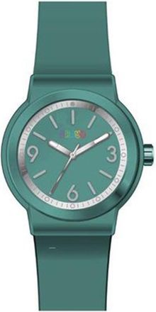Crayo Vivid Green Dial Seafoam Leatherette Watch CR4704