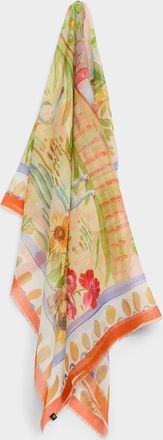 Fraas Womens Morning at the farm lightweight scarf