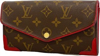 Louis Vuitton Brown Cerise Long Wallet (Bi-Fold) (Pre-Owned)