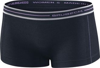 Brubeck womens boxers underwear MERINO WOOL ladies boxer shorts underwear women Breathable Sports Fitness Underwear anti chafing shorts women ladies pants Bla