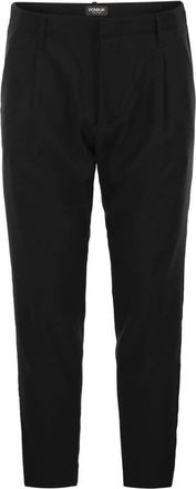 Dondup Ben Pants - Heren - Nette broeken - Zwart - W32 - Katoen - Broeken