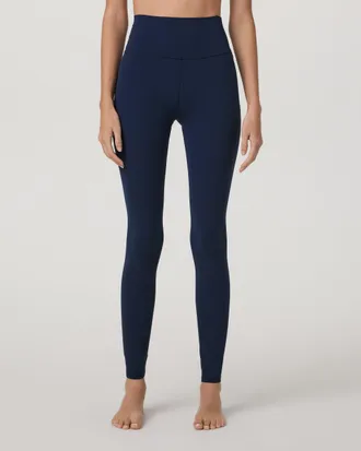 Vuori Clothing AllTheFeels Legging - Short | Blue Coast | XS, Size Extra Small