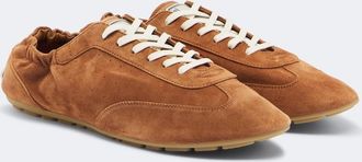 Saint Laurent Lewis suede sneakers