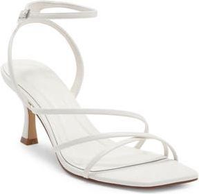 Open Edit Allira Strappy Sandal in Ivory Vanilla at Nordstrom Rack, Size 7.5