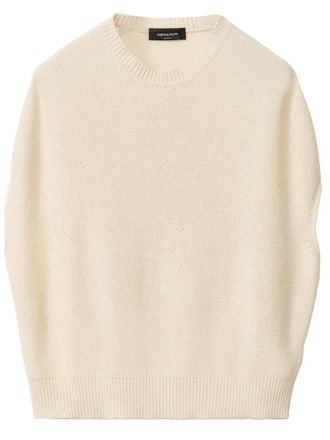 Fabiana Filippi knitted top - Neutrals