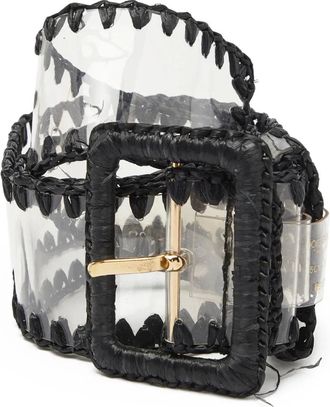 Dolce & Gabbana Cintura con placca logo - Bianco