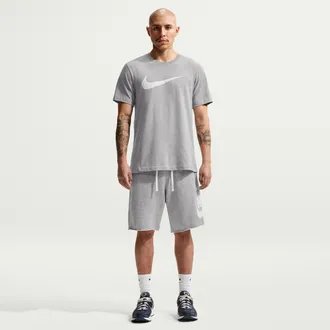 Nike Mens Club Alumni French Terry Shorts in Grey | DX0502-063