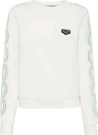 Philipp Plein Sweatshirt LS Crystal Cable