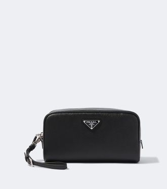 Prada Saffiano leather toiletry bag