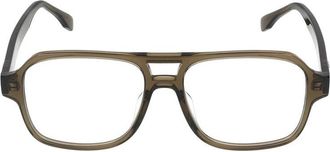 Fendi Glasses, unisex, Multicolor, Size: 54 MM FF Squared Optical Frame