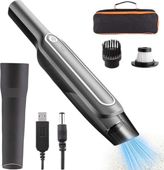 OEM [nunca Usado] Aspiradora De Mano Inal&aacute;mbrica Silenciosa De 50000 Pa, Bater&iacute;a Recargable De 5000 Mah, Nanofiltro Reutilizable, Miniaspiradora De Sobrem