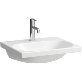 Laufen Laufen Lua Lavabo, 1 Agujero Para Grifo, Sin Rebosadero