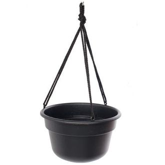 Bloem Dura Cotta Self Watering Hanging Basket Planter 12 Inch Black at Nordstrom