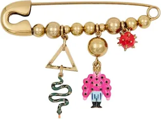 Essentiel Kalaia Gold Pin