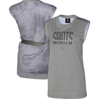 Outerstuff Womens Gray New Orleans Saints No Sweat Tank Top at Nordstrom, Size Xx-Large