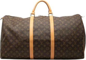 Louis Vuitton Pre-owned Keepall 60 - - Pre-owned - Donna - Marrone - ONE SIZE