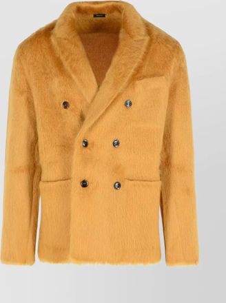 Tom Ford cashmere blend sweater button detailing