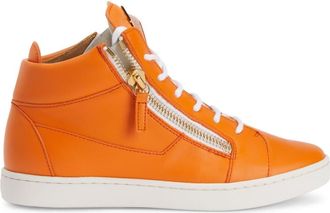 Giuseppe Zanotti Kriss sneakers - women - Leather - 34 - Orange