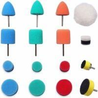 OEM Mini Esponjas De Pulido, Juego De Pulido, 16 Piezas, 15 Mm, 25 Mm, Kit De Almohadillas De Pulido, Esponja De Pulido, Kit De Bolas De Pulido Para Lijad