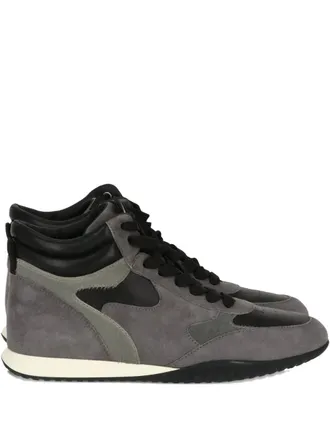 Hogan high-top suede sneakers - Grey