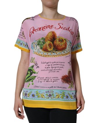 Dolce & Gabbana Dolce Gabbana Arancine Siciliane T-shirt
