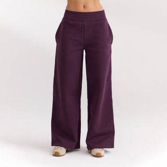 Lounge Joggingbroek met rechte pijpen - Kersenrood - XXL / Regular